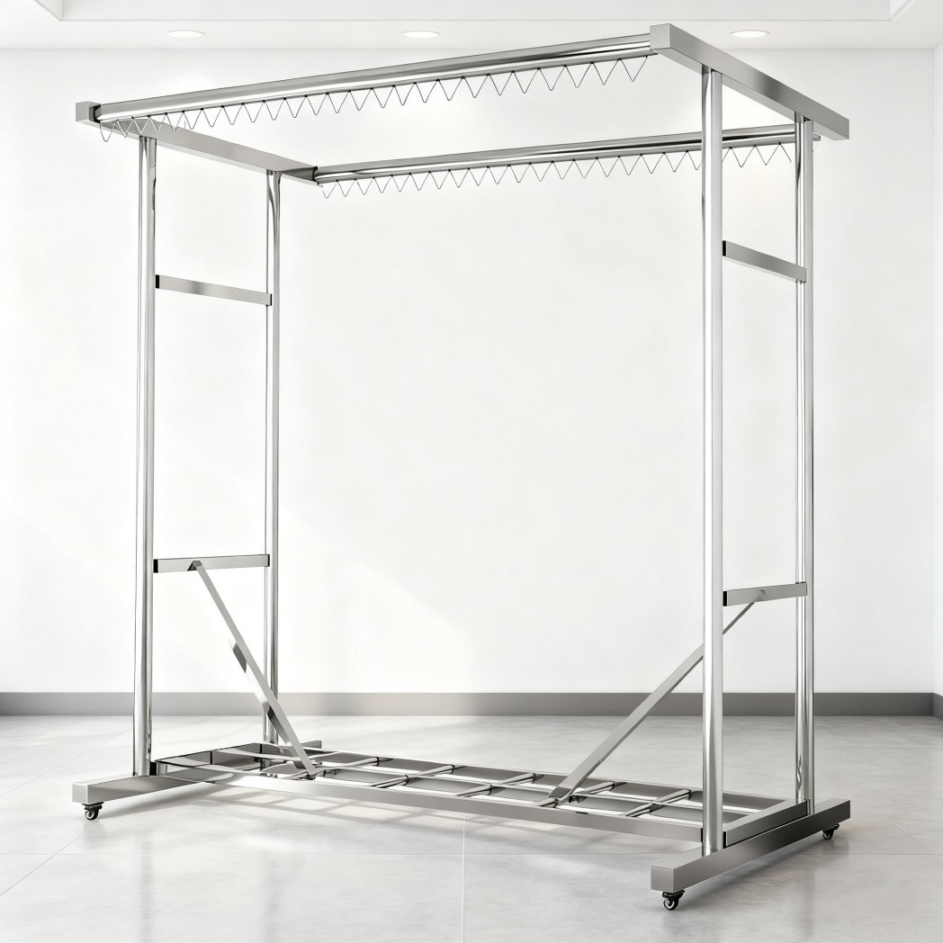 Mobile Clothing Rack